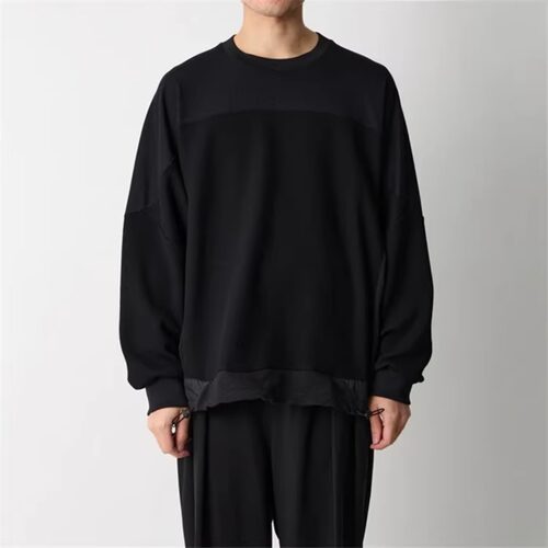 白山/White Mountaineering26春夏男士休闲圆领卫衣套头衫银泰