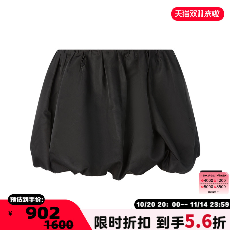 openyy短裙泡泡裙迷你半身裙