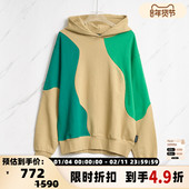 Bell 春秋款 男士 Andersson 棉质撞色连帽卫衣银泰百货精品 301596