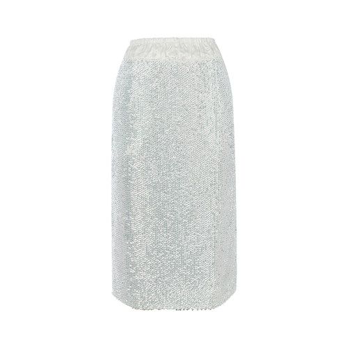 RECTO日常后开叉女士半身裙