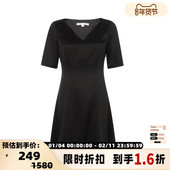 日常短袖 连衣裙 STORIES 黑色短裙夏季 折扣 INSPIRE