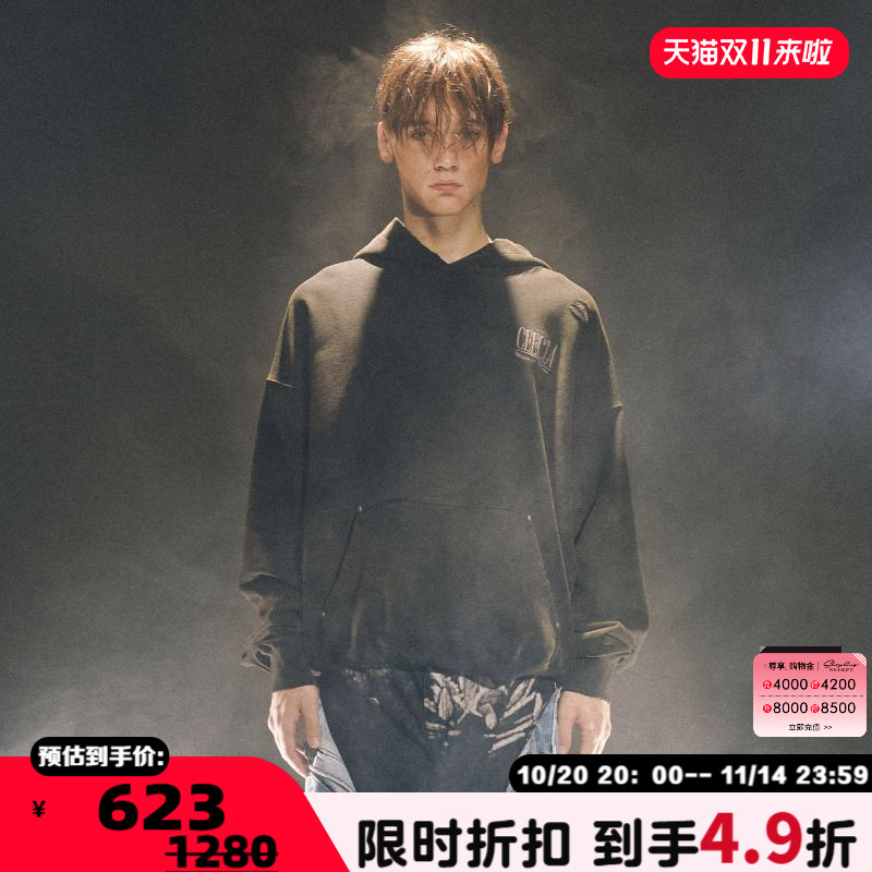 CEEC男女Classic符咒刺绣卫衣