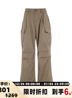 LMC  秋冬男士复古休闲裤时尚直筒工装裤银泰百货精品 301574