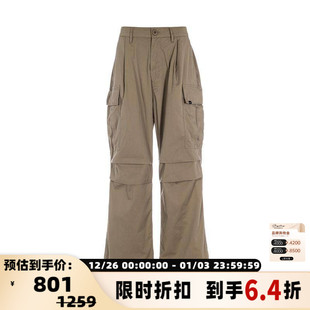 时尚 复古休闲裤 直筒工装 裤 301574 LMC 银泰百货精品 秋冬男士