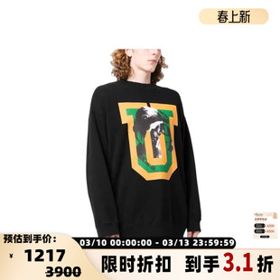 Undercover 男士棉质图案印花显瘦圆领卫衣银泰百货 301596