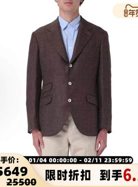 BC/Brunello Cucinelli 秋冬新款男士西装外套银泰 301574