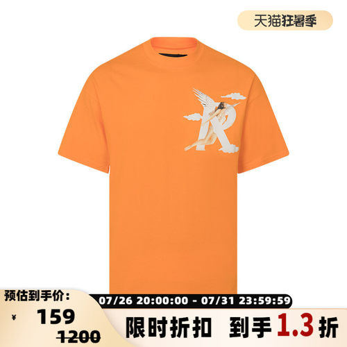 REPRESENT男士圆领短袖T恤
