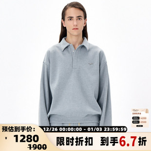 张小斐同款 Redemption金晨 男女加绒Polo领卫衣301460 Last The