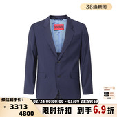 HUGO系列两粒单排扣商务西服银泰 男士 300095 Boss雨果博斯 Hugo