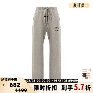 银泰百货精品301574 百搭抽绳复古休闲裤 ESSENTIALS 春夏男士