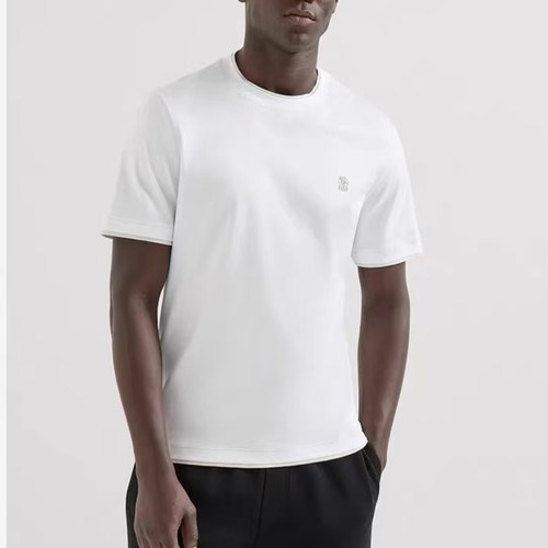 BC BRUNELLO CUCINELLI 26春夏男士棉质短袖圆领T恤银泰  301574