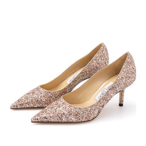JIMMY CHOO 春夏新款女士优雅满钻高跟鞋银泰百货 301574