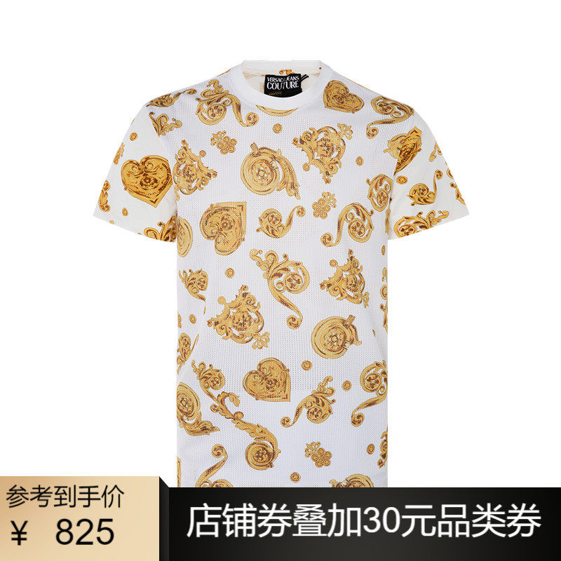 VERSACE JEANS COUTURE 男士T恤初秋打底衫