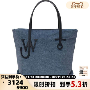 JW ANDERSON 女士logo购物袋托特包手提包银泰百货精品 301574