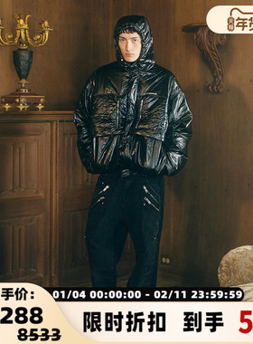 The Last Redemption孙怡同款 男女蜡面羽绒夹克 301460