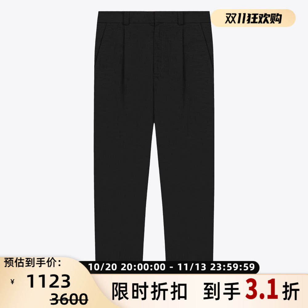 (Acne Studios 春夏男士简约百搭商务长裤休闲裤银泰 301604