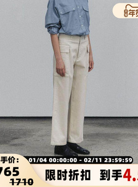 NOTHING WRITTEN春季新款女士工装口袋休闲裤 银泰百货精品