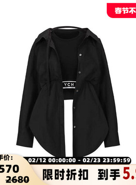 YCH秋冬设计感女士长袖衬衫银泰百货精品 301574