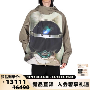 印花连帽夹克银泰百货 UNDERCOVER 时尚 男士 301574 25秋冬新款