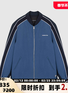 pushBUTTON春夏logo印花女士拉链立领夹克外套银泰百货 301604