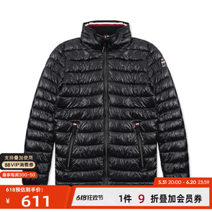 301365 男士 纯色简约加厚棉服外套 Tommy Hilfiger