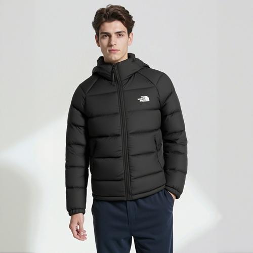 THE NORTH FACE/北面 男士合身版落肩连帽羽绒服银泰百货 300217