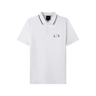 LOGO图案银泰百货 Armani阿玛尼AX POLO衫 短袖 300095 男士
