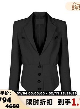 【折扣】YCH 简约女士日常休闲收腰礼服款商务西装西服上衣