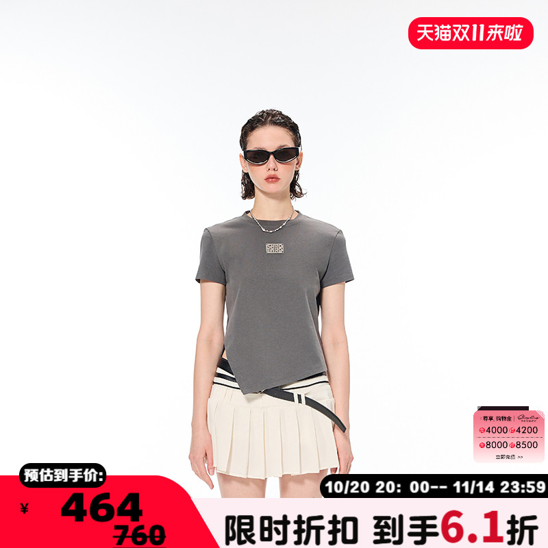 SHROENRO女士镂空T恤