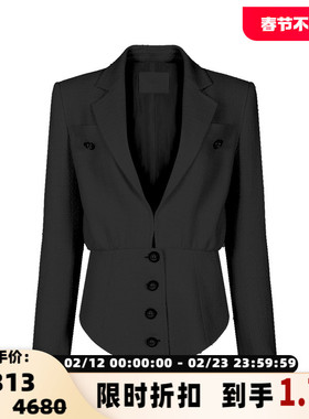 【折扣】YCH 简约女士日常休闲收腰礼服款商务西装西服上衣