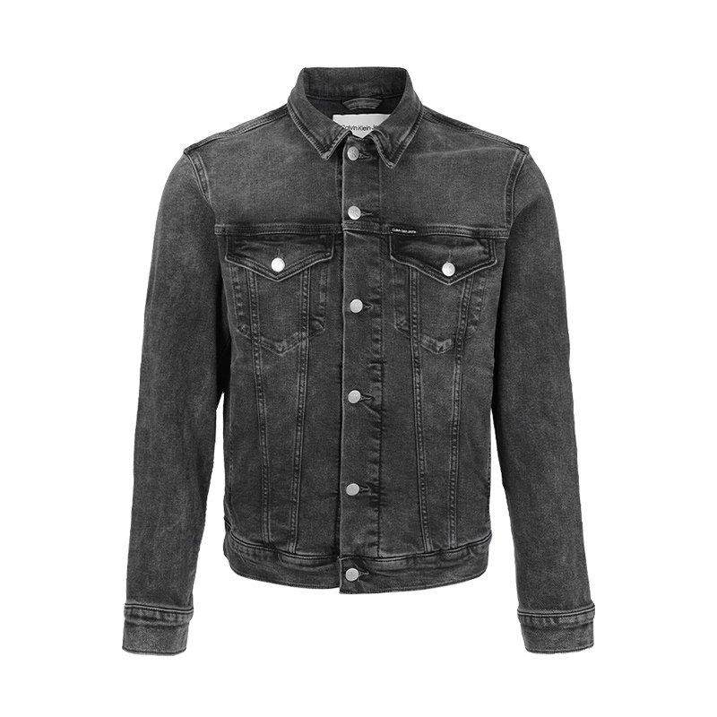 CALVIN KLEIN 凯文·克莱CK男士复古水洗牛仔夹克外套 301353