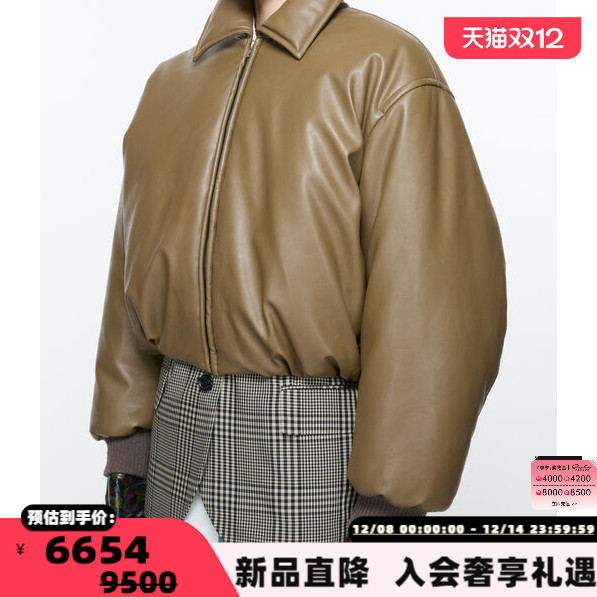 ACNE STUDIOS 25秋冬新款女士夹棉夹克外套银泰百货 301574