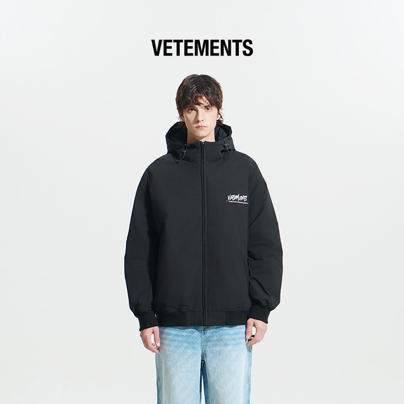 VETEMENTS男女薄款羽绒服上衣图片