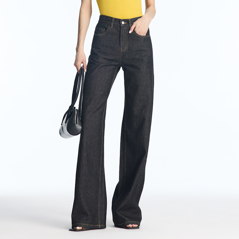 CALLEDBACK复古风牛仔裤宽松