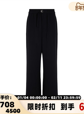 AMI PARIS 秋冬新款男士纯色棉质休闲裤银泰百货精品 301574