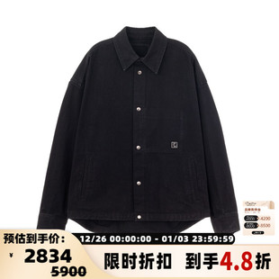 男士 银泰百货精品 长袖 水洗产品 301574 牛仔衬衫 WOOYOUNGMI