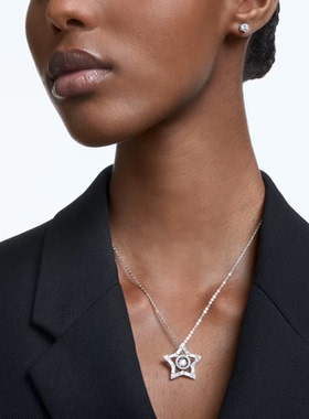 SWAROVSKI 施华洛世奇法式五角星首饰套装银泰百货精品 301365