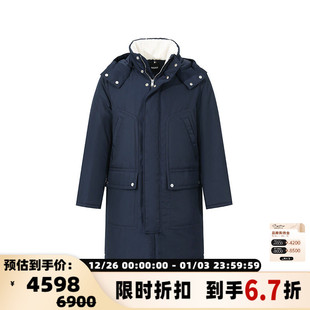 连帽棉服银泰百货 Hugo black系列宽松版 男士 300095 Boss雨果博斯