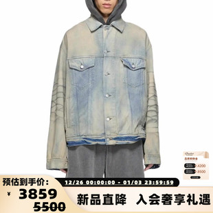 水洗牛仔外套银泰百货精品 ACNE 男女同款 秋冬新款 301574 STUDIOS