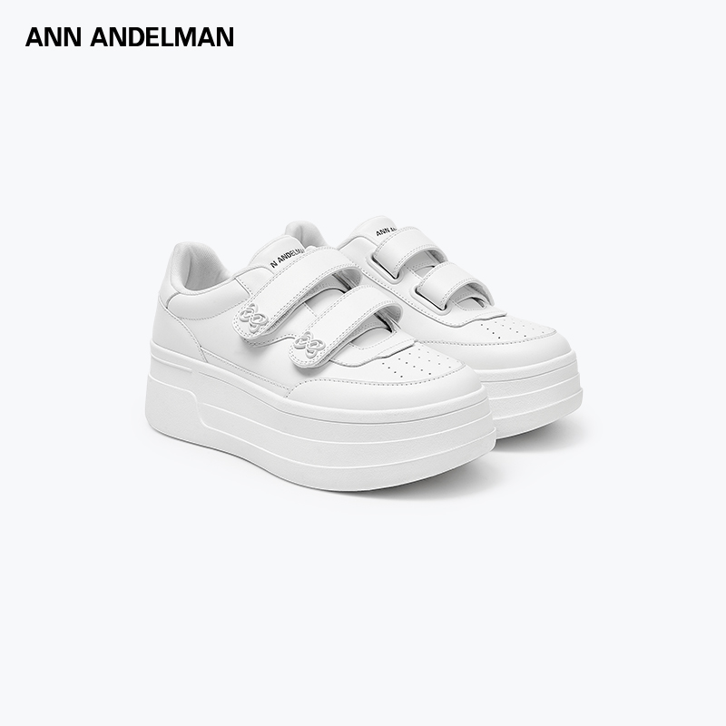 【痞幼同款】ANN ANDELMAN  25新款女士魔术贴增高鞋休闲鞋301286