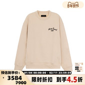 AMIRI 卫衣银泰百货301574 字母刺绣圆领套头长袖 服饰 秋冬男士
