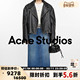 女士休闲皮衣黑色皮夹克外套银泰百货精品 ACNE STUDIOS 301574