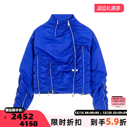 ADER ERROR秋季新款中性拉链装饰尼龙夹克301574