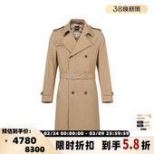 风衣大衣银泰百货 Hugo black系列中长款 男士 300095 Boss雨果博斯