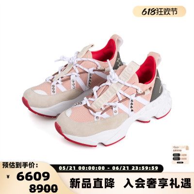 Christian Louboutin/路铂廷 女士拼色系带低帮休闲运动鞋 301574