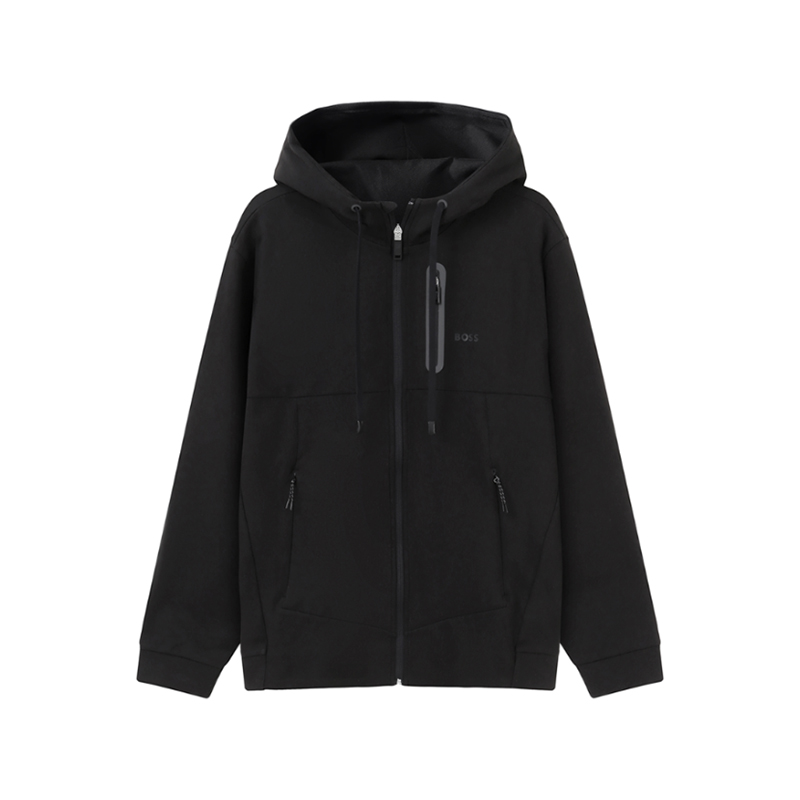 HugoBoss男士连帽拉链卫衣
