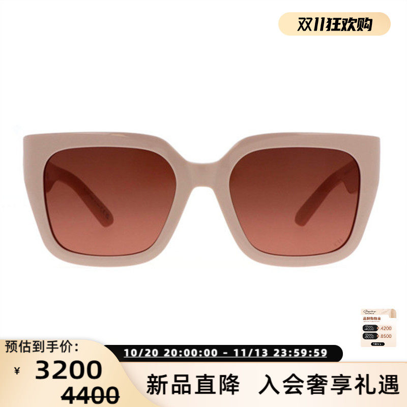 DIOR迪奥 夏季新款男女同款经典复古墨镜太阳镜银泰百货 300211