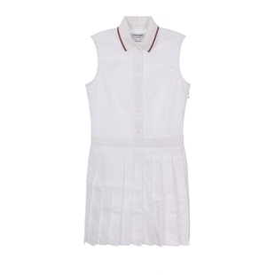 连衣裙银泰百货精品 THOM 女士白色翻领无袖 春夏款 301574 BROWNE