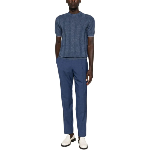 BC BRUNELLO CUCINELLI 26春夏男士圆领针织短袖毛衣银泰 301574