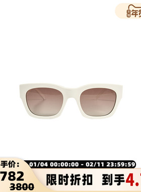 Givenchy 秋冬款男女同款4G方形时髦太阳镜银泰百货精品 301365